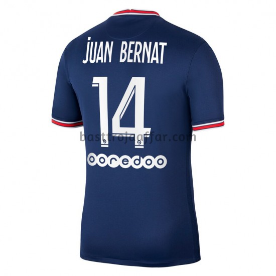 Paris Saint-Germain Juan Bernat 14 Hemma Fotbollströja 2021-2022 Kortärmad
