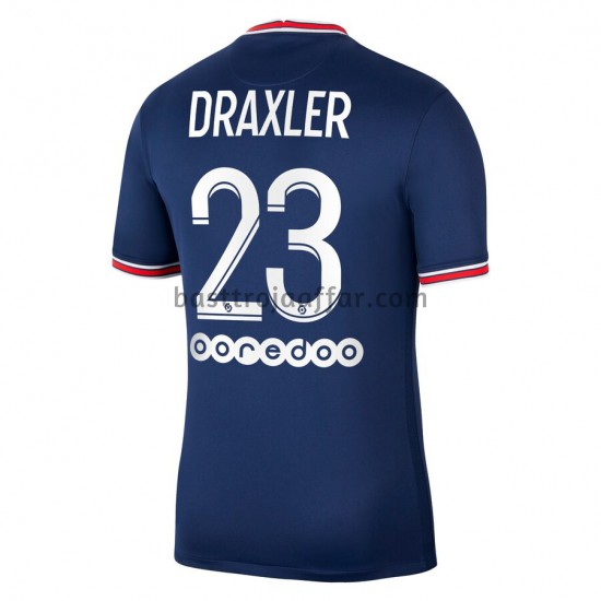 Paris Saint-Germain Julian Draxler 23 Hemma Fotbollströja 2021-2022 Kortärmad