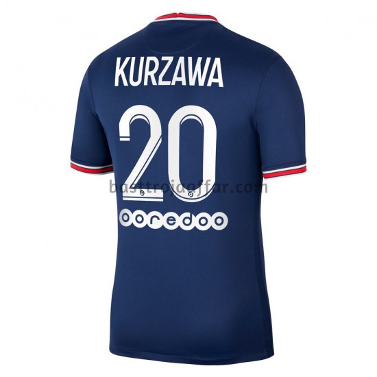 Paris Saint-Germain Layvin Kurzawa 20 Hemma Fotbollströja 2021-2022 Kortärmad