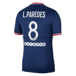 Paris Saint-Germain Leandro Paredes 8 Hemma Fotbollströja 2021-2022 Kortärmad Paris Saint-Germain Leandro Paredes 8 Hemma Fotbollströja 2021-2022 Kortärmad