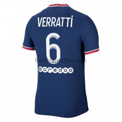 Paris Saint-Germain Marco Verratti 6 Hemma Fotbollströja 2021-2022 Kortärmad Paris Saint-Germain Marco Verratti 6 Hemma Fotbollströja 2021-2022 Kortärmad