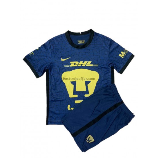 Pumas UNAM Barn Borta Fotbollströja 2021-2022 Kortärmad
