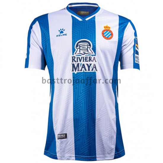 RCD Espanyol Hemma Fotbollströja 2021-2022 Kortärmad