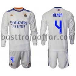 Real Madrid Alaba 4 Barn Hemma Fotbollströja 2021-2022 Långärmad Real Madrid Alaba 4 Barn Hemma Fotbollströja 2021-2022 Långärmad