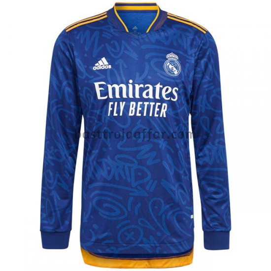Real Madrid Borta Fotbollströja 2021-2022 Långärmad