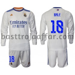 Real Madrid Bale 18 Barn Hemma Fotbollströja 2021-2022 Långärmad Real Madrid Bale 18 Barn Hemma Fotbollströja 2021-2022 Långärmad