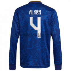 Real Madrid David Alaba 4 Borta Fotbollströja 2021-2022 Långärmad Real Madrid David Alaba 4 Borta Fotbollströja 2021-2022 Långärmad