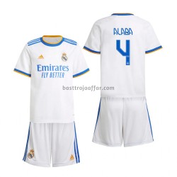 Real Madrid David Alaba 4 Barn Hemma Fotbollströja 2021-2022 Kortärmad Real Madrid David Alaba 4 Barn Hemma Fotbollströja 2021-2022 Kortärmad
