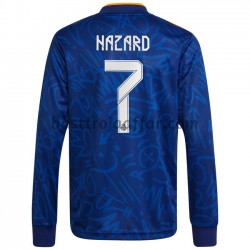 Real Madrid Eden Hazard 7 Borta Fotbollströja 2021-2022 Långärmad Real Madrid Eden Hazard 7 Borta Fotbollströja 2021-2022 Långärmad