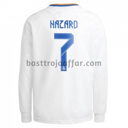 Real Madrid Eden Hazard 7 Hemma Fotbollströja 2021-2022 Långärmad Real Madrid Eden Hazard 7 Hemma Fotbollströja 2021-2022 Långärmad