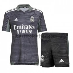Real Madrid Målvakt Barn Hemma Fotbollströja 2021-2022 Kortärmad