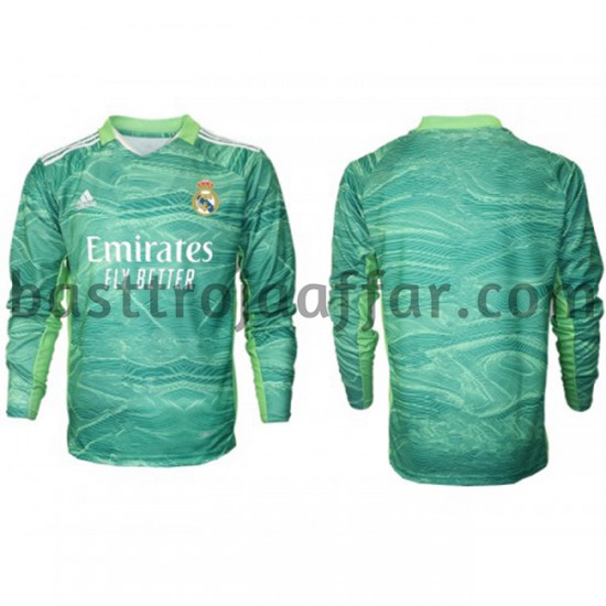 Real Madrid Målvakt Tredje Fotbollströja 2021-2022 Långärmad