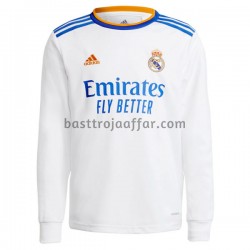 Real Madrid Hemma Fotbollströja 2021-2022 Långärmad Real Madrid Hemma Fotbollströja 2021-2022 Långärmad