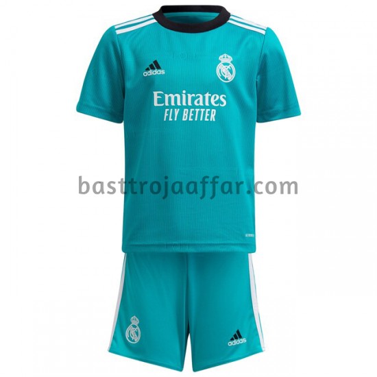 Real Madrid Barn Tredje Fotbollströja 2021-2022 Kortärmad