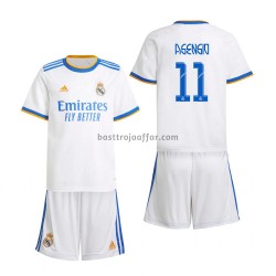 Real Madrid Marco Asensio 11 Barn Hemma Fotbollströja 2021-2022 Kortärmad