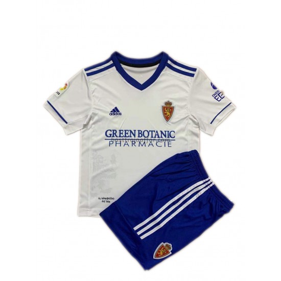 Real Zaragoza Barn Hemma Fotbollströja 2021-2022 Kortärmad