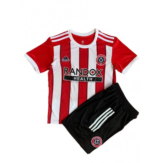 Sheffield United Barn Hemma Fotbollströja 2021-2022 Kortärmad