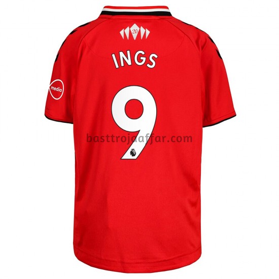Southampton Danny Ings 9 Hemma Fotbollströja 2021-2022 Kortärmad