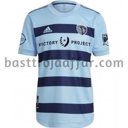Sporting Kansas City Hemma Fotbollströja 2021-2022 Kortärmad Sporting Kansas City Hemma Fotbollströja 2021-2022 Kortärmad