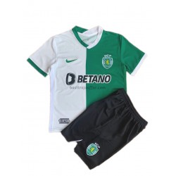 Sporting CP Barn Stromp Hemma Fotbollströja 2021-2022 Kortärmad
