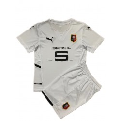 Stade Rennais Barn Borta Fotbollströja 2021-2022 Kortärmad Stade Rennais Barn Borta Fotbollströja 2021-2022 Kortärmad