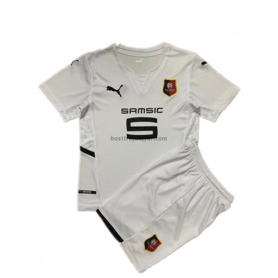 Stade Rennais Barn Borta Fotbollströja 2021-2022 Kortärmad