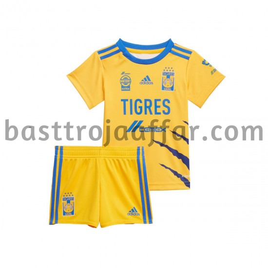 Tigres UANL Barn Hemma Fotbollströja 2021-2022 Kortärmad