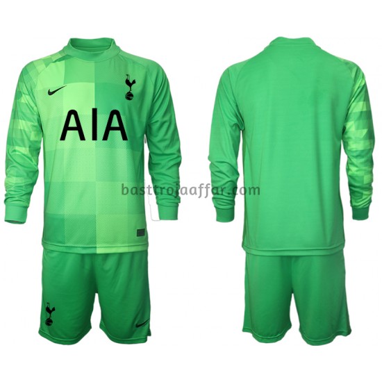 Tottenham Hotspur Målvakt Barn Hemma Fotbollströja 2021-2022 Långärmad
