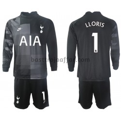 Tottenham Hotspur Hugo Lloris 1 Målvakt Barn Borta Fotbollströja 2021-2022 Långärmad