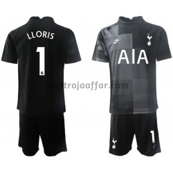 Tottenham Hotspur Hugo Lloris 1 Målvakt Barn Borta Fotbollströja 2021-2022 Kortärmad
