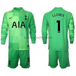 Tottenham Hotspur Hugo Lloris 1 Målvakt Barn Hemma Fotbollströja 2021-2022 Långärmad