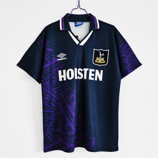 Tottenham Hotspur Retro Borta Fotbollströja 1994-1995 Kortärmad