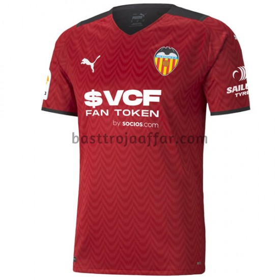Valencia CF Borta Fotbollströja 2021-2022 Kortärmad