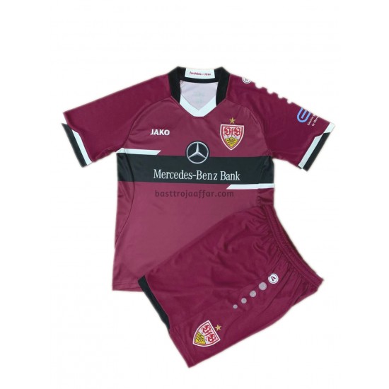 VfB Stuttgart Målvakt Barn Hemma Fotbollströja 2021-2022 Kortärmad