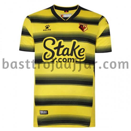 Watford Hemma Fotbollströja 2021-2022 Kortärmad