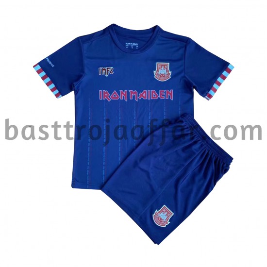 West Ham United Iron Maiden Barn Borta Fotbollströja Kortärmad