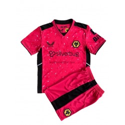 Wolverhampton Wanderers Målvakt Barn Borta Fotbollströja 2021-2022 Kortärmad