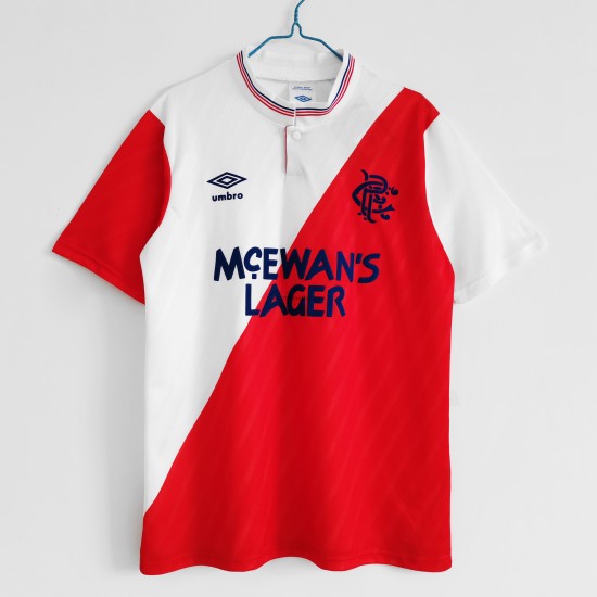 Wolverhampton Wanderers Retro Borta Fotbollströja 1987-1988 Kortärmad