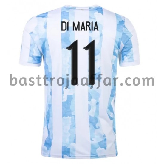 Argentina Di Maria 11 Hemma Fotbollströja 2021 Kortärmad