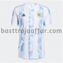 Argentina Hemma Fotbollströja 2021 Kortärmad
