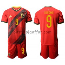 Belgien Romelu Lukaku 9 Hemma Fotbollströja EM 2020 Kortärmad Belgien Romelu Lukaku 9 Hemma Fotbollströja EM 2020 Kortärmad