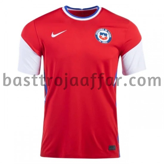 Chile Hemma Fotbollströja 2020-2021 Kortärmad