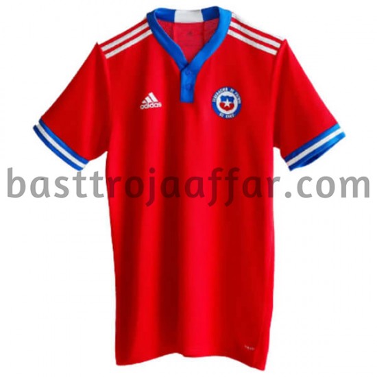 Chile Hemma Fotbollströja 2021 Kortärmad