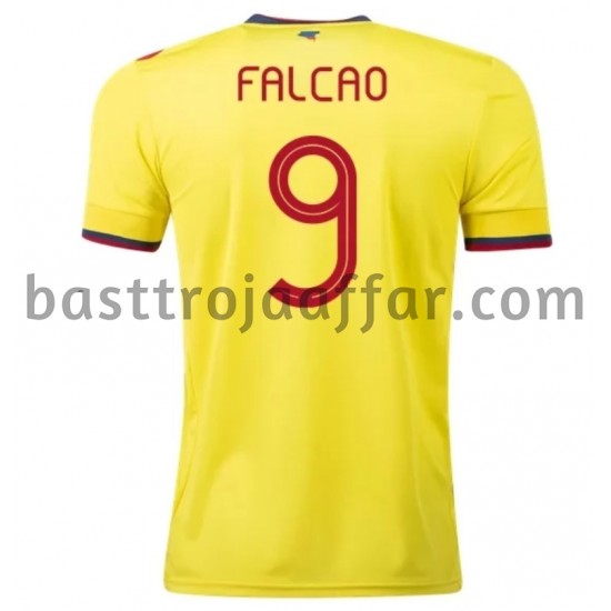 Colombia Falcao 9 Hemma Fotbollströja 2020-2021 Kortärmad