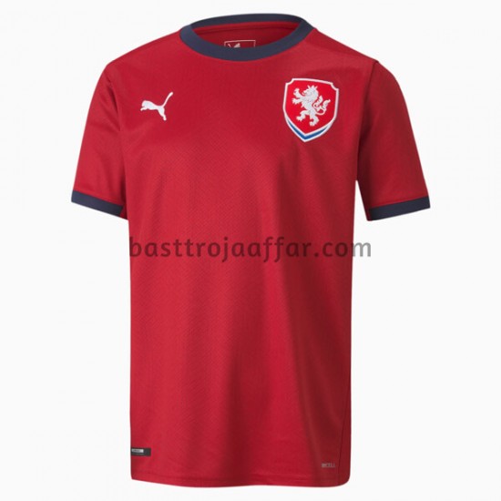 Tjeckien Hemma Fotbollströja EM 2020 Kortärmad
