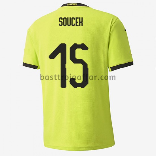 Tjeckien Tomas Soucek 15 Borta Fotbollströja EM 2020 Kortärmad