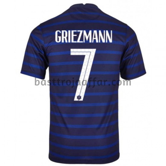 Frankrike Antoine Griezmann 7 Hemma Fotbollströja EM 2020 Kortärmad