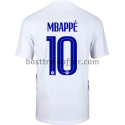 Frankrike Kylian Mbappé 10 Borta Fotbollströja EM 2020 Kortärmad