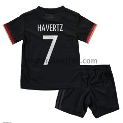 Tyskland Kai Havertz 7 Barn Borta Fotbollströja EM 2020 Kortärmad Tyskland Kai Havertz 7 Barn Borta Fotbollströja EM 2020 Kortärmad