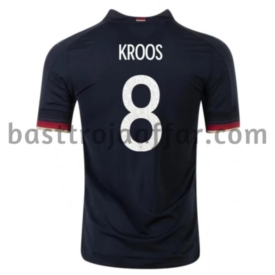 Tyskland Kroos 8 Borta Fotbollströja EM 2020 Kortärmad